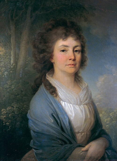 Porträt des Vera Ivanovna Arsenieva, 1795, Vladimir Borovikovski