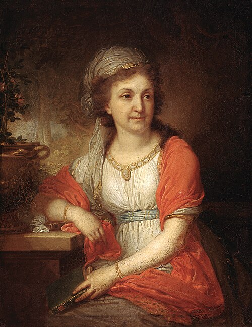 Портрет Е.А. Мусиной-Пушкиной, 1797, Vladimir Borovikovski