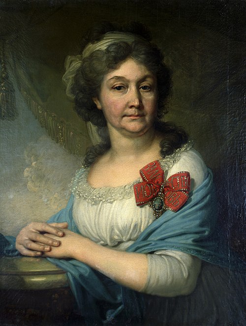 Портрет баронессы В.С. Васильевой, 1800, Vladimir Borovikovski