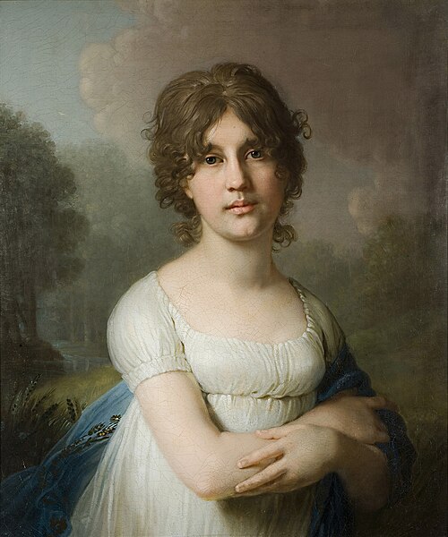 The Princess Catherine Gavrilowna Gagarine, 1801, Vladimir Borovikovski
