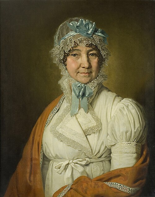 Porträt der Nadezhda Ivanovna Dubovitskaya, 1809, Vladimir Borovikovski