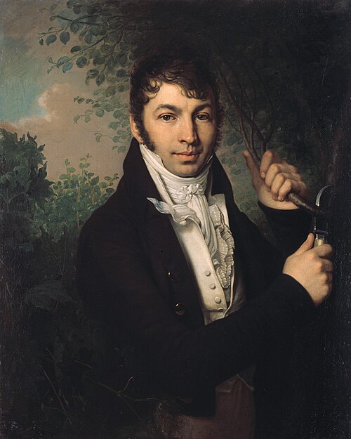 Porträt des Alexander Petrovich Dubovitsky, 1818, Vladimir Borovikovski