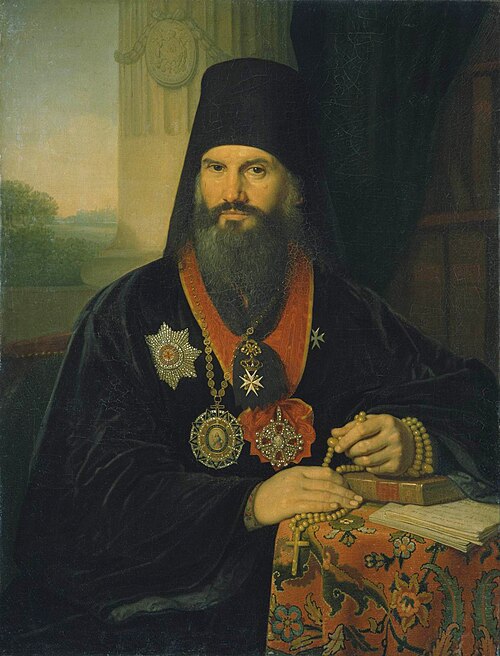 Archibishop Michael, 1816, Vladimir Borovikovski
