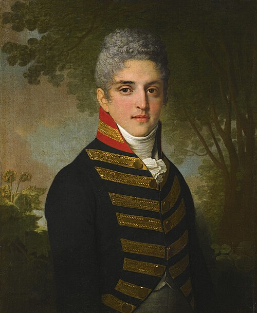 Ardalion Petr. Novosiltsev, 1814, Vladimir Borovikovski