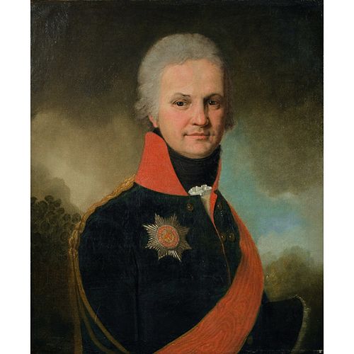 Portrait of Khristofor von Benckendorff (1749—1823), 1796, Vladimir Borovikovski