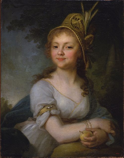 Ekaterina Arsenieva, 1795, Vladimir Borovikovsky