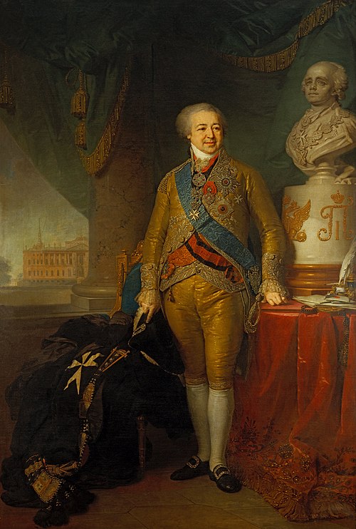 Portrait of Prince A.B.Kurakin, 1801, Vladimir Borovikovsky