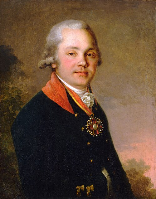 Portrait of A.D. Arsenyev, 1796, Vladimir Borovikovsky