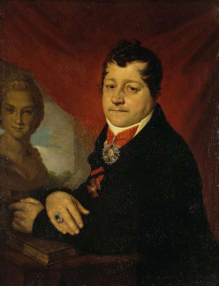 Portrait of Sergei Yakovlev, 1850, Vladimir Borovikovsky