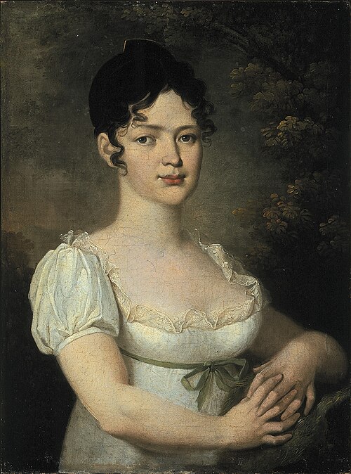 Portrait of E.P. Dubovitskaya, 1809, Vladimir Borovikovsky