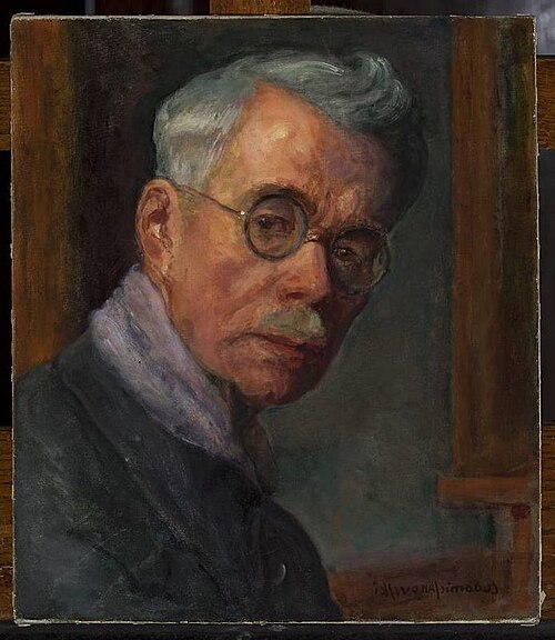 Self-portrait, 1920, Ludomir Janowski