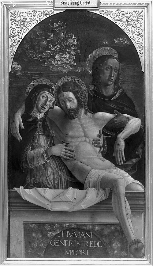 Lamentation of Christ, , Bernardino Butinone
