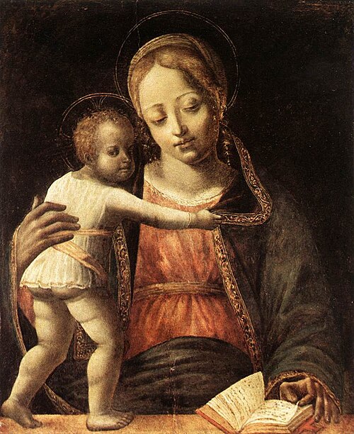 Madonna mit Kind, 1490, Bernardino Butinone