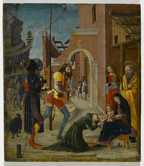 The Adoration of the Magi, 1490, Bernardino Butinone
