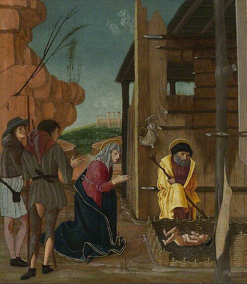 The Adoration of the Shepherds, 1482, Bernardino Butinone