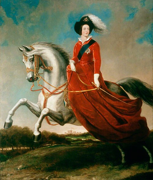 Queen Victoria (1819–1901), on Horseback, 1846, Alfred d'Orsay