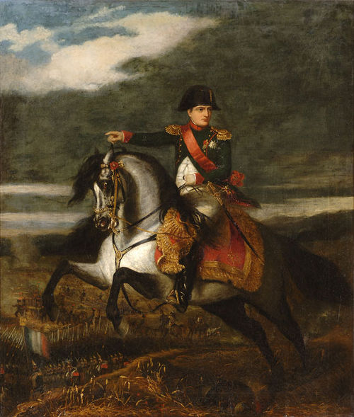 Napoleon on horseback, 1843, Alfred d'Orsay