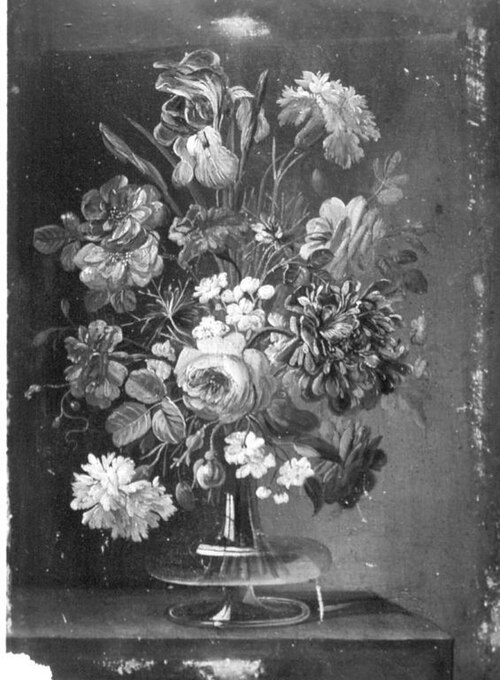 Blumenstück, 1719, Caspar Hirscheli