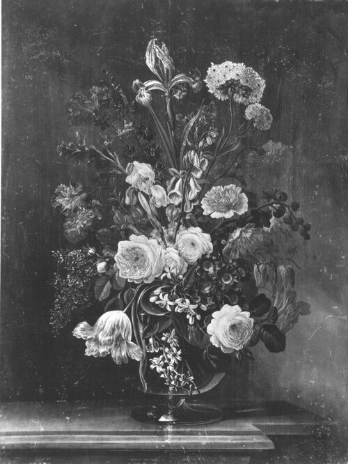 Blumenstück, 1719, Caspar Hirscheli