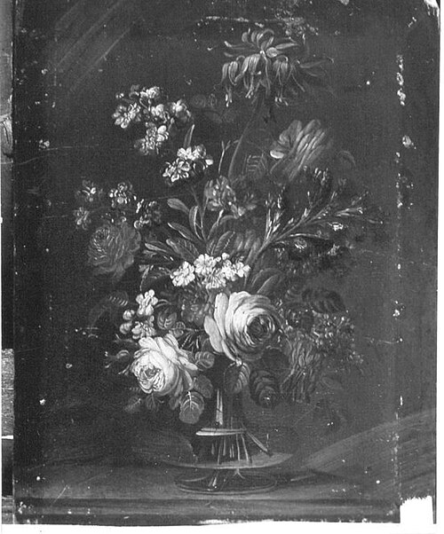 Blumenstück, 1719, Caspar Hirscheli