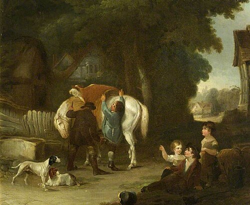 The Sale of the Pet Calf, 1812, William Collins