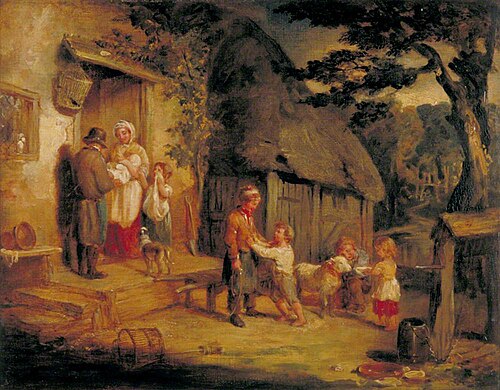 The Pet Lamb, 1813, William Collins