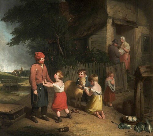 The Sale of the Pet Lamb, 1813, William Collins