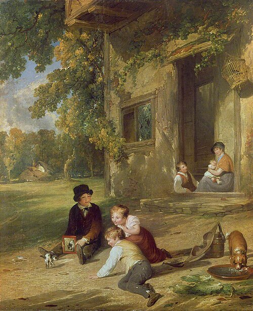 The Kitten Deceived, 1816, William Collins
