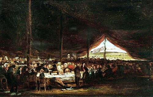 The Reform Club Banquet, Edinburgh, 1832, William Collins