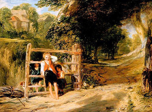 Rustic Civility, 1833, William Collins