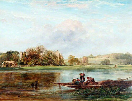 Bayham Abbey, near Tunbridge Wells, 1836, William Collins