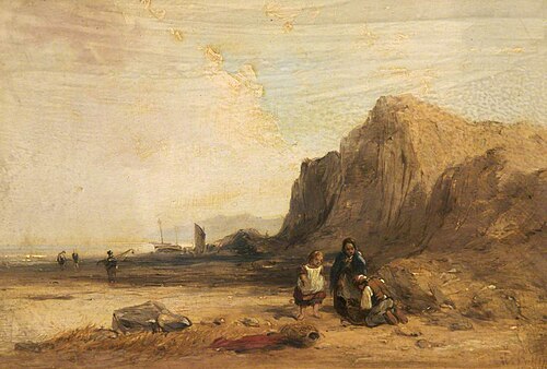 Coast Scene, 1839, William Collins