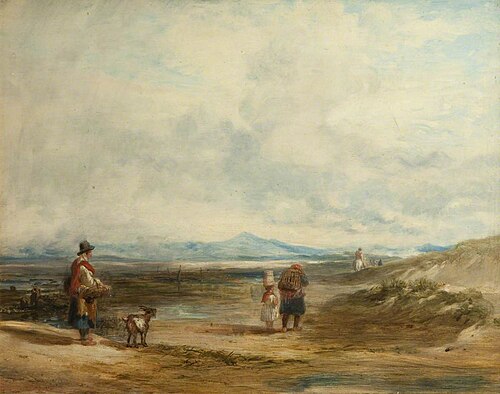 Welsh Peasants Returning from Market; Scene near Barmouth, 1843, William Collins