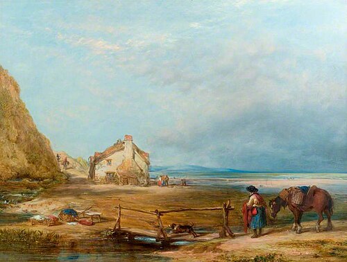 Hall Sands, Devonshire, 1846, William Collins