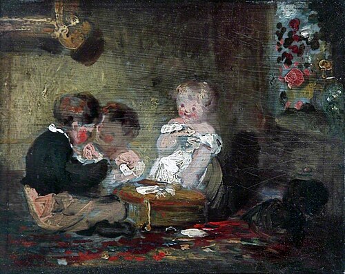 The Childhood of Wilkie Collins, , William Collins