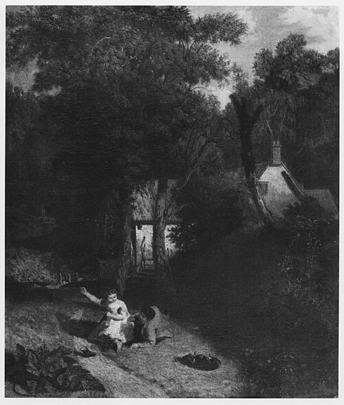 Landscape with Children at Play, 1850, William Collins