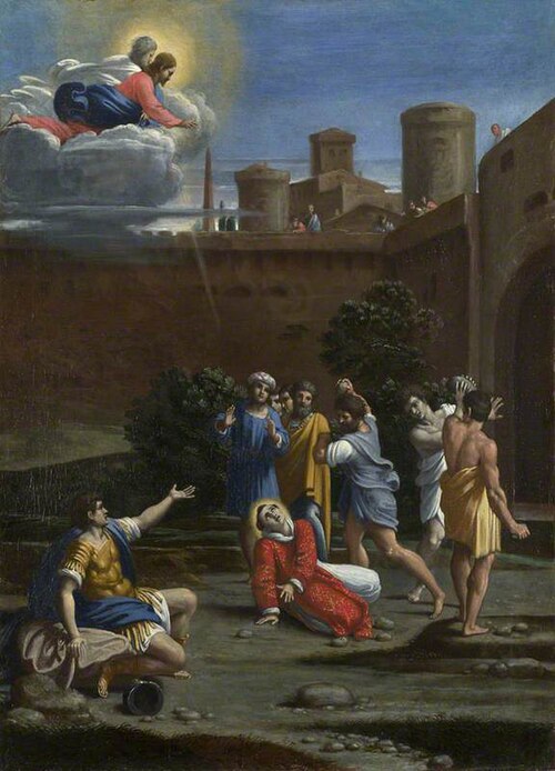 The Martyrdom of Saint Stephen, 1610, Antonio Carracci