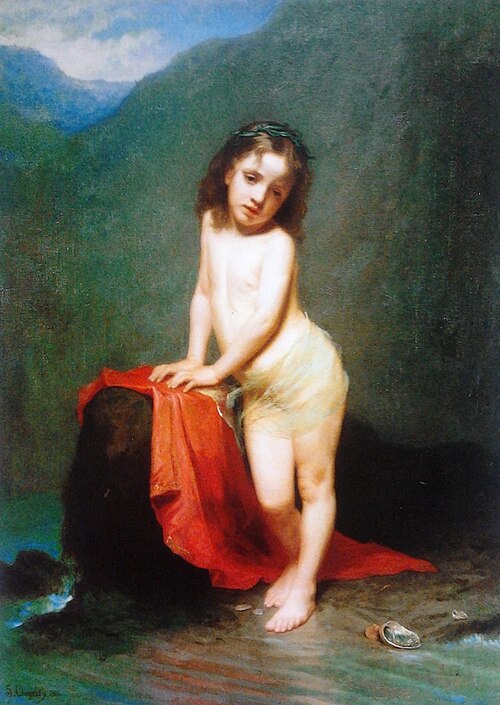 La Petite sirène., 1866, Jules-Marc Chamerlat