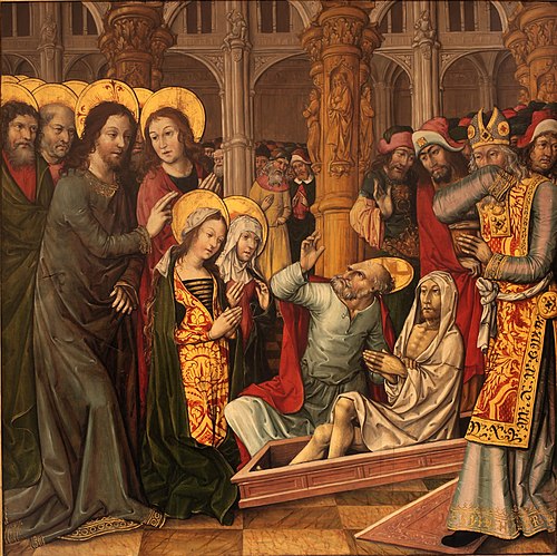 La résurrection de Lazarre, 1496, Jacquelin de Montluçon