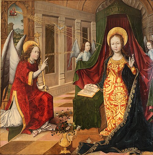 L'Annonciation, 1496, Jacquelin de Montluçon