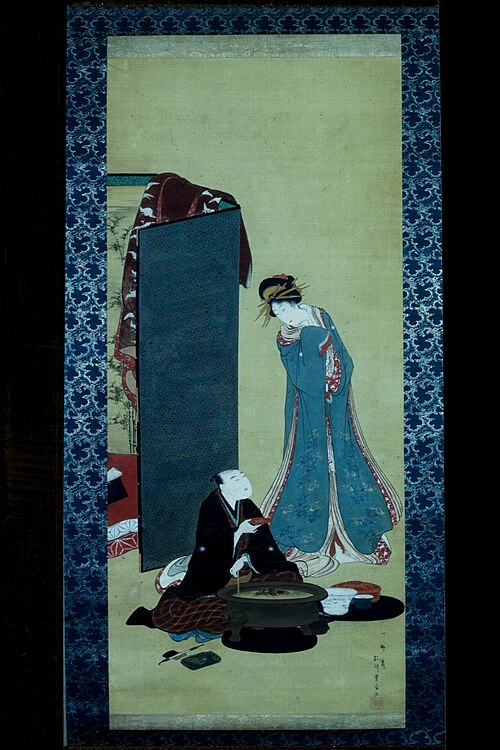 A Night-cap, 1796, Utagawa Toyohiro