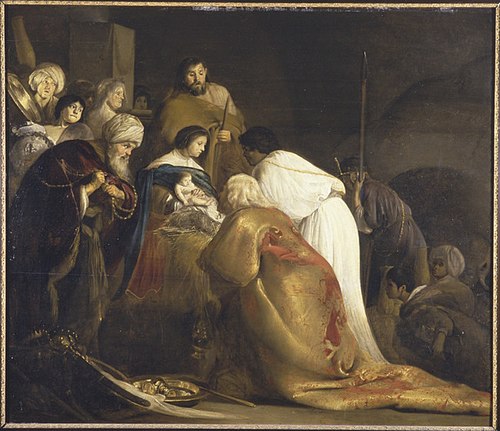 The adoration of the Wise Men, 1634, Paulus Bor