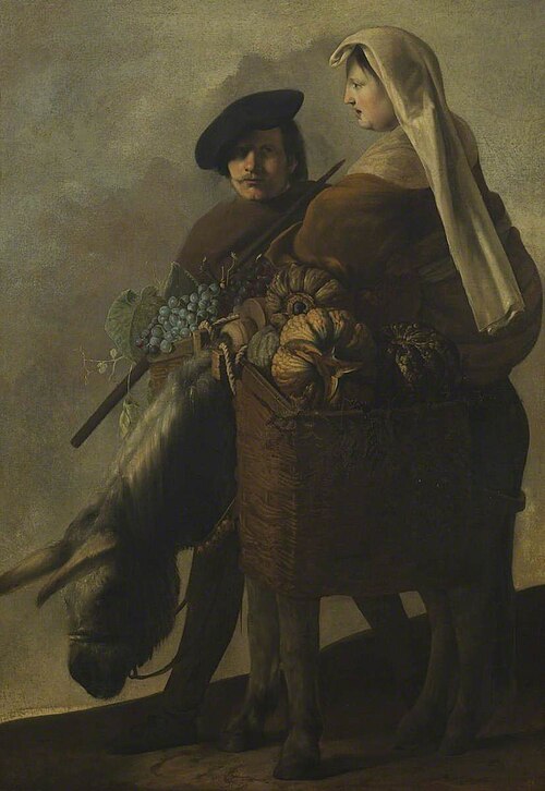 Fruit Gatherers, 1650, Paulus Bor