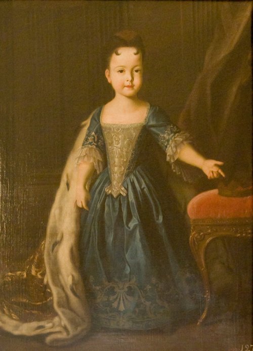 Portrait of Natalia Romanov (1718–1725), 1722, Louis Caravaque