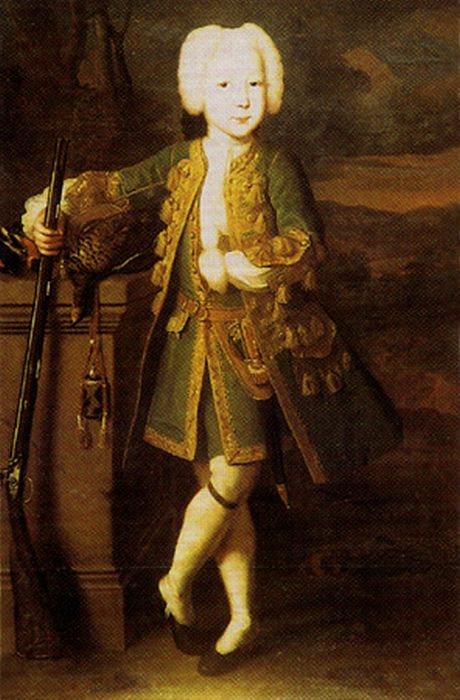 Portrait of a boy, 1745, Louis Caravaque