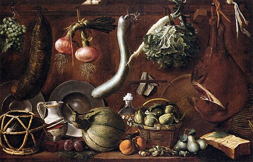 Nature morte, 1575, Jacopo Chimenti