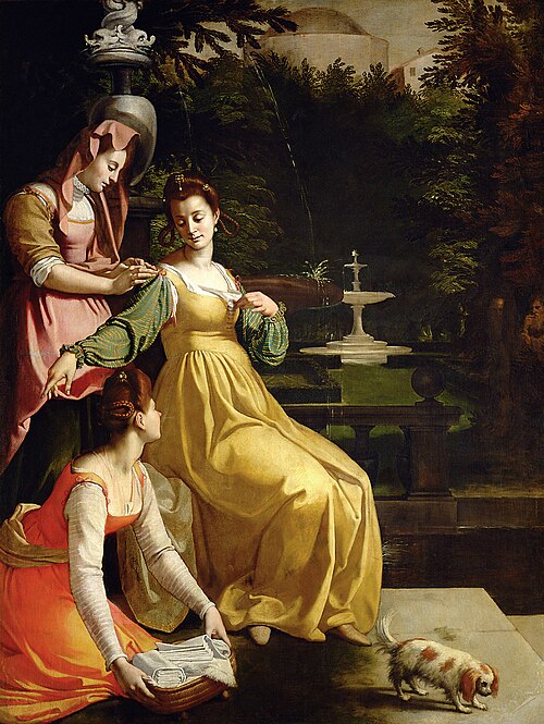 Susanna im Bade, 1600, Jacopo Chimenti