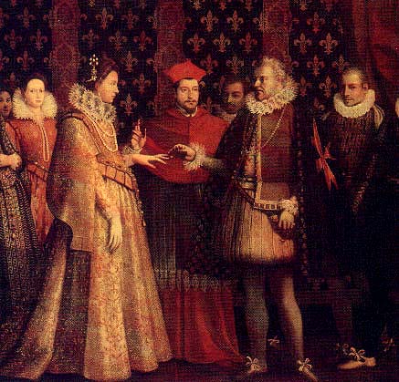 Mariage de Marie de Médicis et Henri IV de France, 1624, Jacopo Chimenti