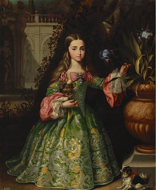 Portrait of Maria Nicolasa de la Cerda, 1685, Jan van Kessel le Jeune