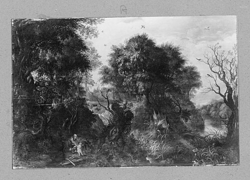 forest-landscape, 1625, Alexander Keirincx